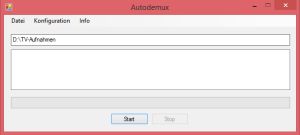 Screenshot autodemux